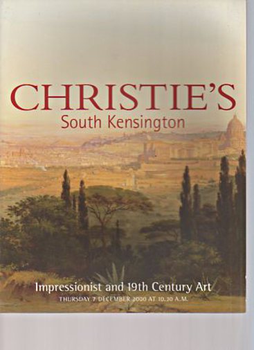 Christies December 2000 Impressionist and 19th Century Art