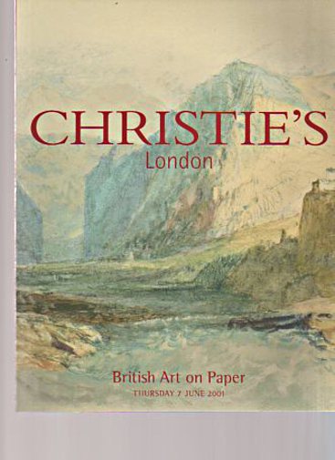 Christies 2001 British Art on Paper - Click Image to Close