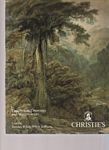 Christies 1990 Fine British Drawings & Watercolours