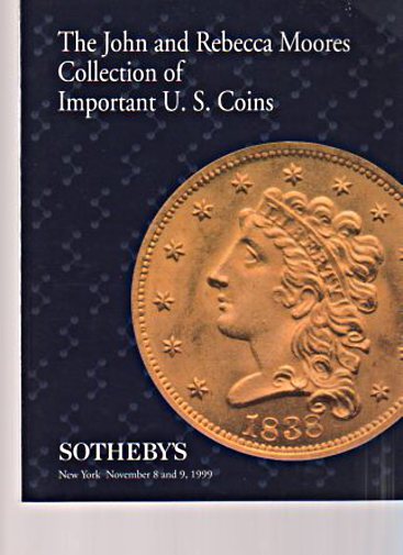 Sothebys 1999 John Moores Collection Important U.S. Coins