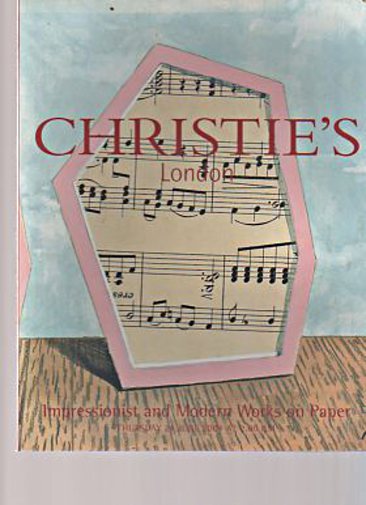 Christies June 2004 Impressionist & Modern Works on Paper