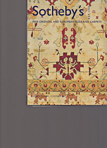 Sothebys 2001 Fine Oriental & European Rugs and Carpets