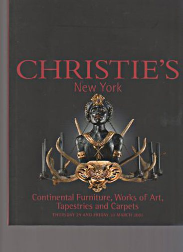 Christies 2001 Continental Furniture, Works of Art, Carpets