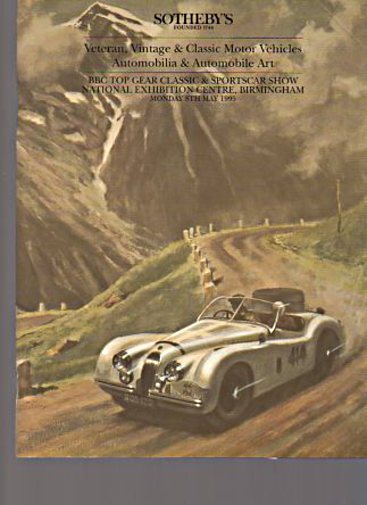 Sothebys 1995 Veteran, Vintage & Classic Motor Vehicles
