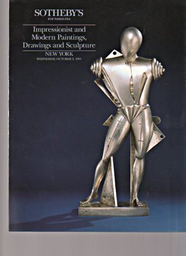 Sothebys 1991 Impressionist & Modern Paintings & Sculpture