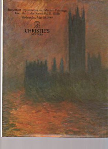 Christies 1989 Wallis Collection Impressionist ,Modern Paintings