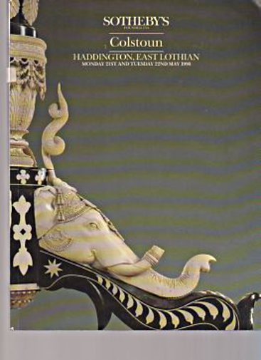 Sothebys 1990 Colstoun Lothian, including Arms & Armour