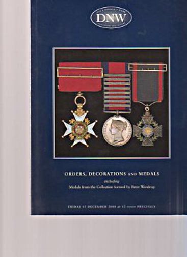 DNW December 2000 Orders, Decorations and Medals