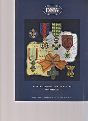 DNW 1997 World Orders, Decorations and Medals