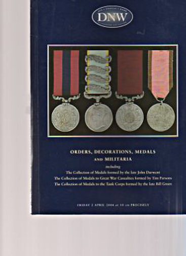 DNW April 2004 Orders, Decorations, Medals & Militaria (Digital only)