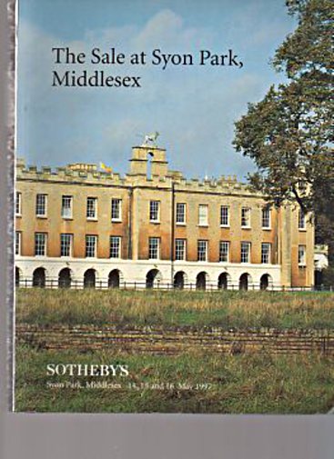 Sothebys 1997 The Sale at Syon Park, Middlesex