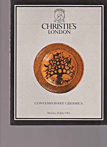 Christies 1984 Contemporary Ceramics