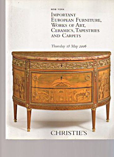 Christies 2006 Important European Furniture & Works of Art