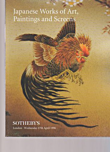 Sothebys 1996 Japanese Works of Art, Paintings & Screens
