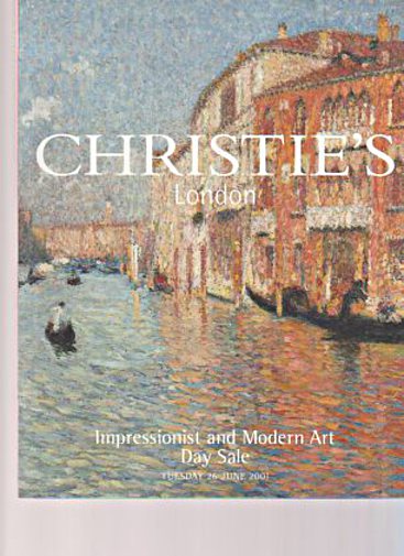 Christies June 2001 Impressionist & Modern Art
