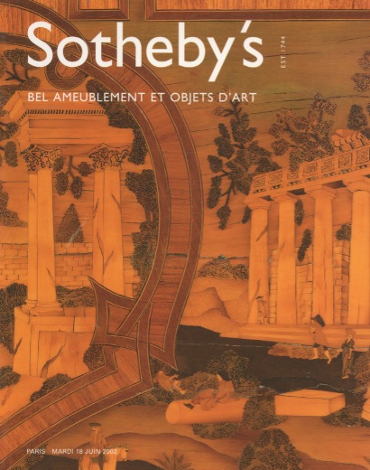 Sothebys 2002 French Furniture and Works of Art
