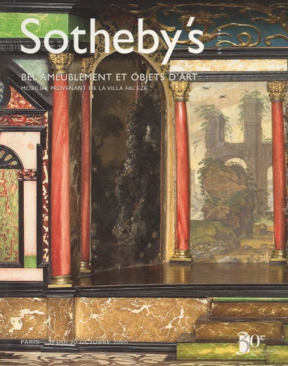 Sothebys 2005 French Furniture & Works of Art of Villa Fal'eze