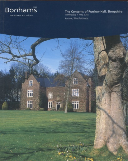 Bonhams 2002 The Contents of Purslow Hall, Shropshire