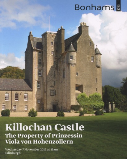 Bonhams 2012 Killochan Castle, Property Viola von Hohenzollern