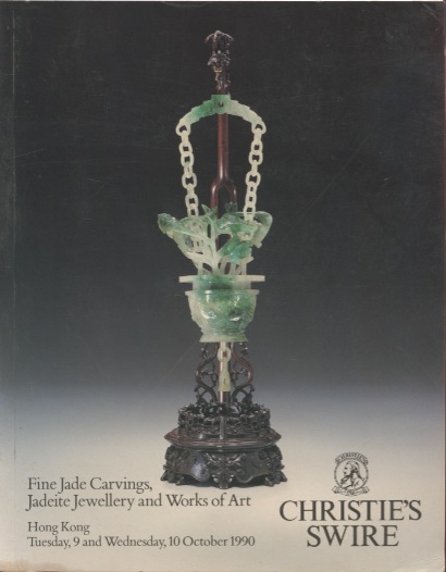 Christies 1990 Fine Jade Carvings, Jewellery & Works of Art