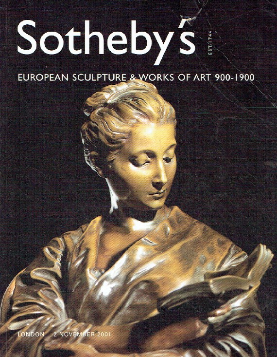 Sothebys 2001 European Sculpture & WOA 900-1900 (Digital only)