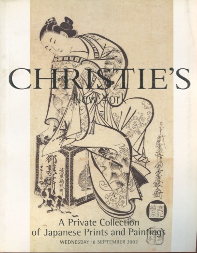 Christies 2002 Private Collection of Japanese Prints & Paintings