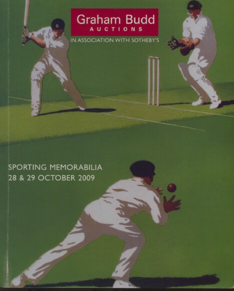 Graham Budd - Sothebys October 2009 Sporting Memorabilia