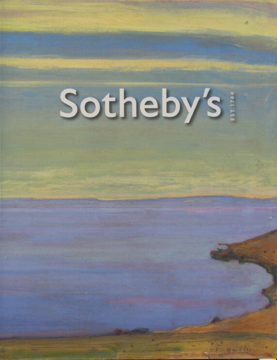 Sothebys June 2010 Swiss Art