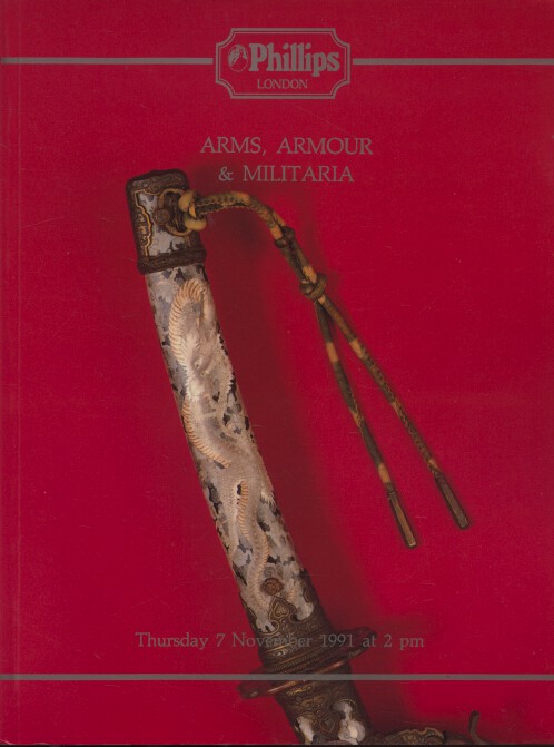 Phillips November 1991 Arms, Armour & Militaria