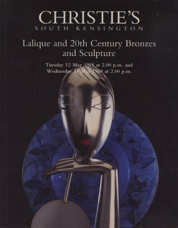 Christies May 1998 Lalique and 20th Century Bronzes and Sculpture