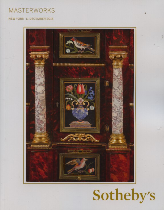 Sothebys December 2014 Masterworks - French Furniture and Works of Art