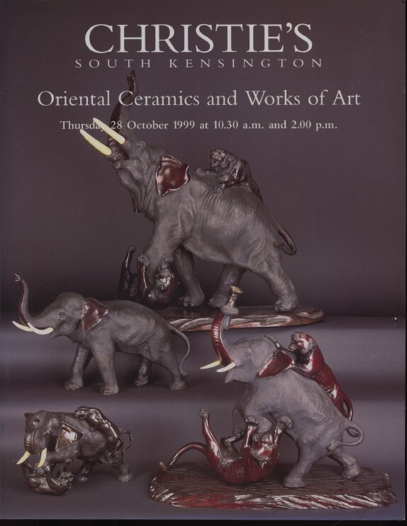 Christies October 1999 Oriental Ceramics and Works of Art