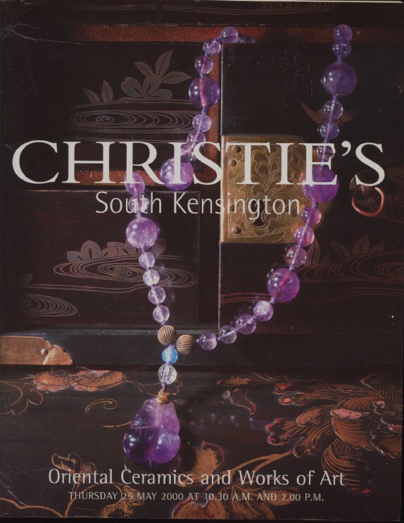 Christies May 2000 Oriental Ceramics and Works of Art
