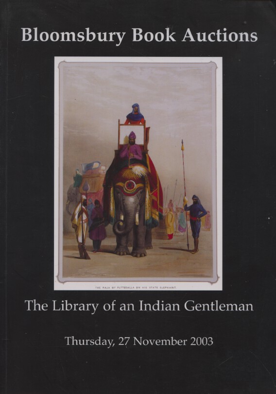 Bloomsbury November 2003 The Library of an Indian Gentleman