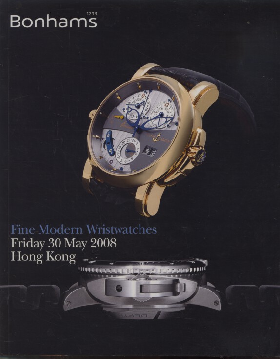 Bonhams May 2008 Fine Modern Wristwatches