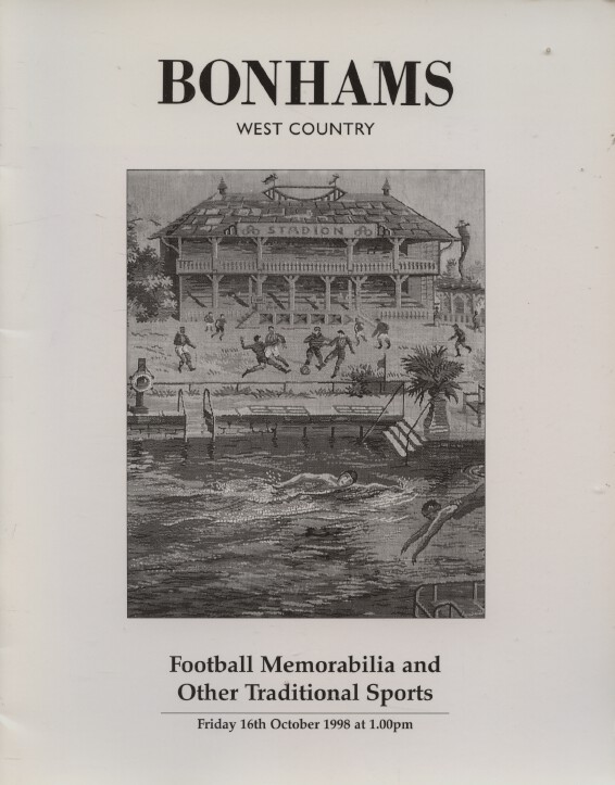 Bonhams October 1998 Football Memorabilia and Other Traditional Sports