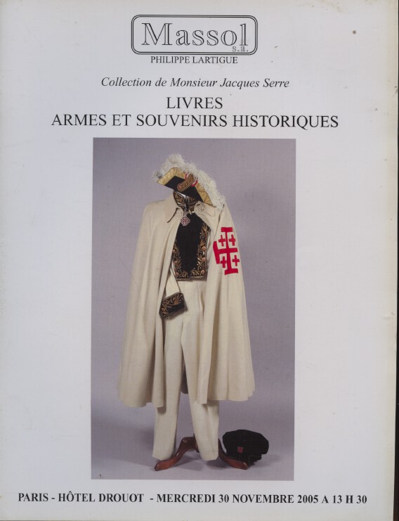 Massol November 2005 Serre Collection, Arms & Historic Souvenirs