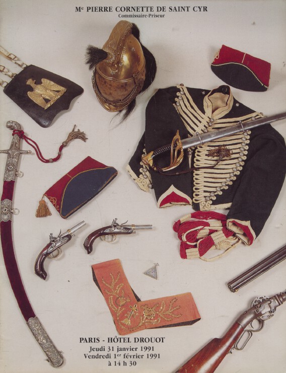 Cornette de Saint Cyr May 1991 Arms, Marine, Canes, Freemasonry, Medals etc.