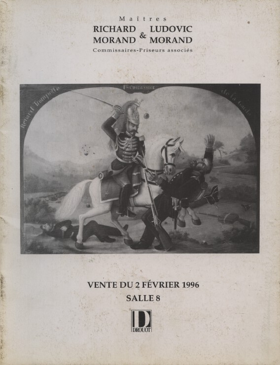 Drouot February 1996 Epinoux Collection - Military Books, Costumes, Medals etc. - Click Image to Close