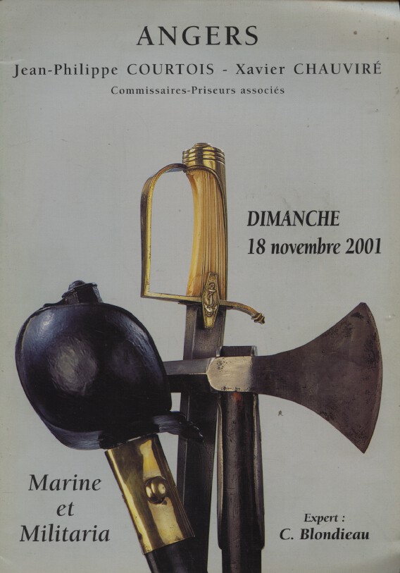 Courtois & Chauvire November 2001 Marine and Militaria