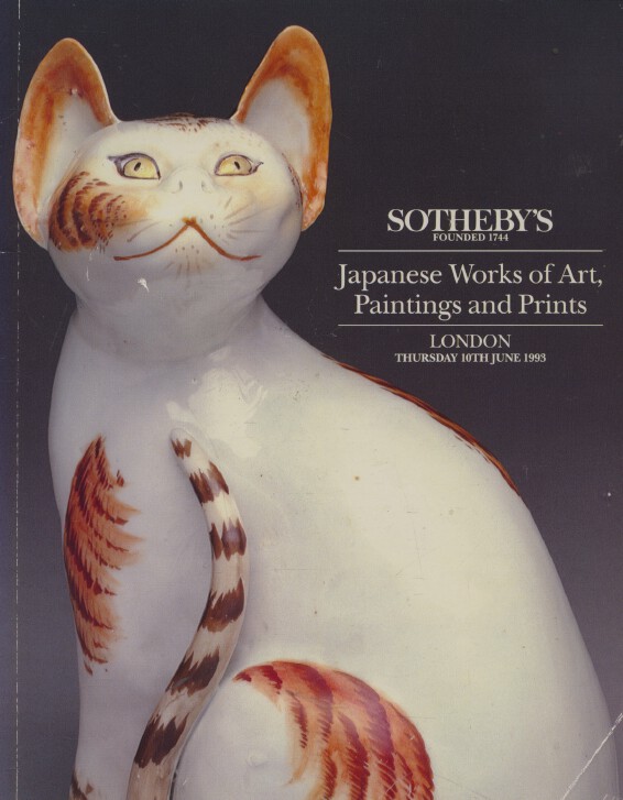 Sothebys June 1993 Japanese Works of Art, Paintings & Prints (Digital Only)