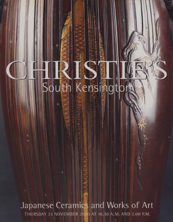 Christies November 2000 Japanese Ceramics and Works of Art