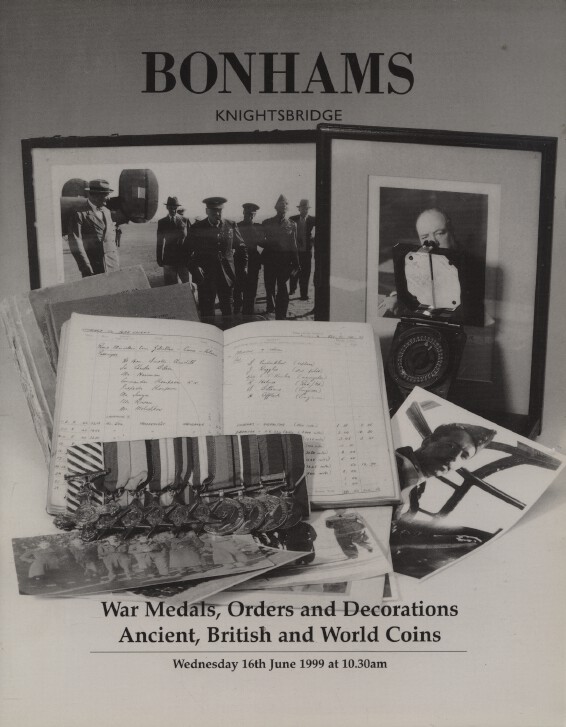 Bonhams June 1999 War Medals, Orders, Decorations, Ancient, (Digital only)