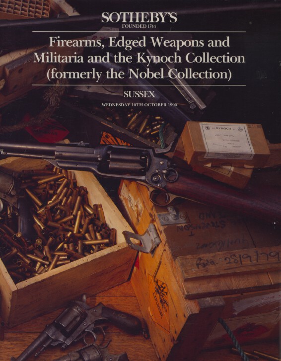 Sothebys October 1990 Firearms, Edged Weapons, Militaria & Kynoch Collection
