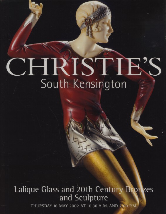 Christies May 2002 Lalique Glass and 20th Century Bronzes and Sculpture
