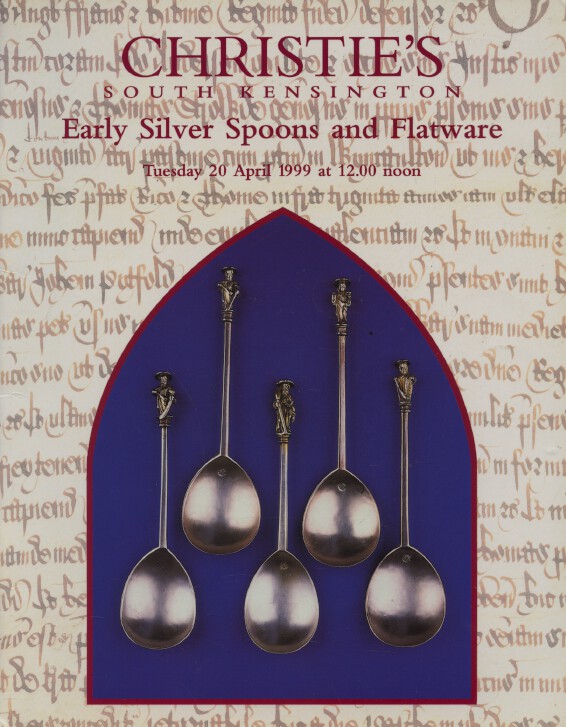 Christies April 1999 Early Silver Spoons and Flatware - Click Image to Close