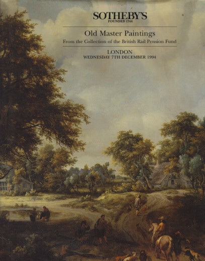 Sothebys December 1994 Old Master Paintings from the British Rail Pension Fund