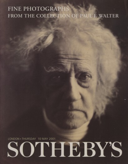Sothebys May 2001 Fine Photographs from the Collection of Paul F. Walter