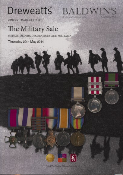 Dreweatts May 2014 The Military Sale - Medals, Orders, Decorations & Militaria - Click Image to Close