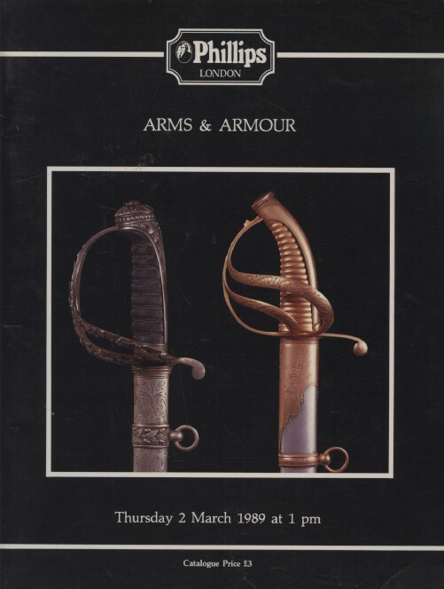 Phillips March 1989 Arms & Armour inc. Japanese Swords, Firearms, Edged Weapons
